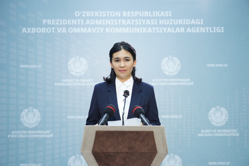 Сегодня в АИМК состоялся брифинг Ассоциации банков Узбекистана.