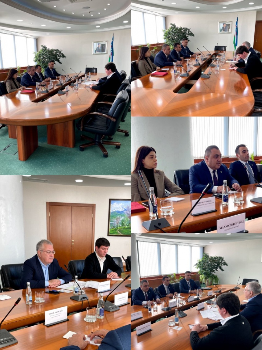  В Ассоциации банков Узбекистана состоялась встреча с делегацией “Caspian Europan Club” Азербайджана, в том числе с представителями центра «Азерикарт».